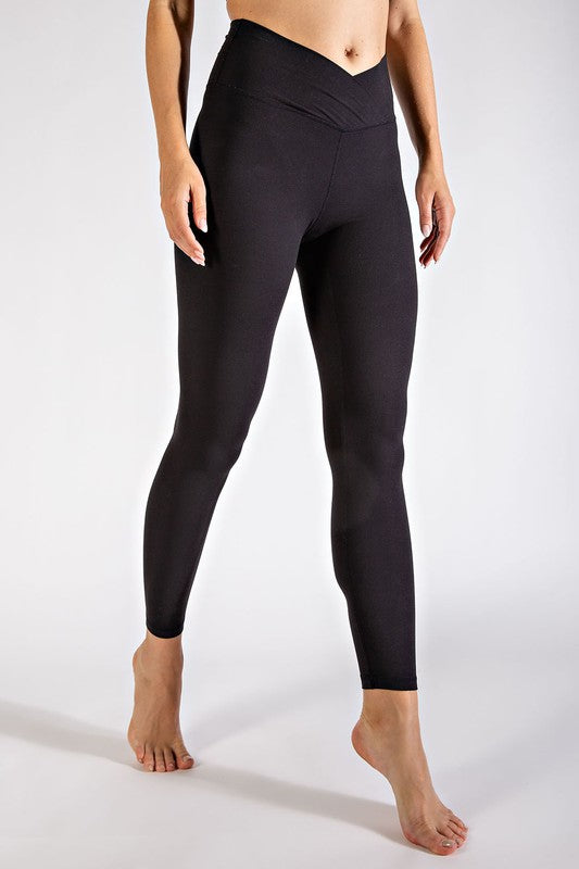 The Lexie V Waist Full Length Leggings